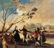 Francisco Goya Danching by the River Manzanares china oil painting reproduction